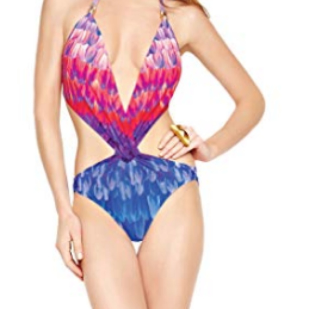 Gottex | Cosmic Petals One Piece Monokini Halter
